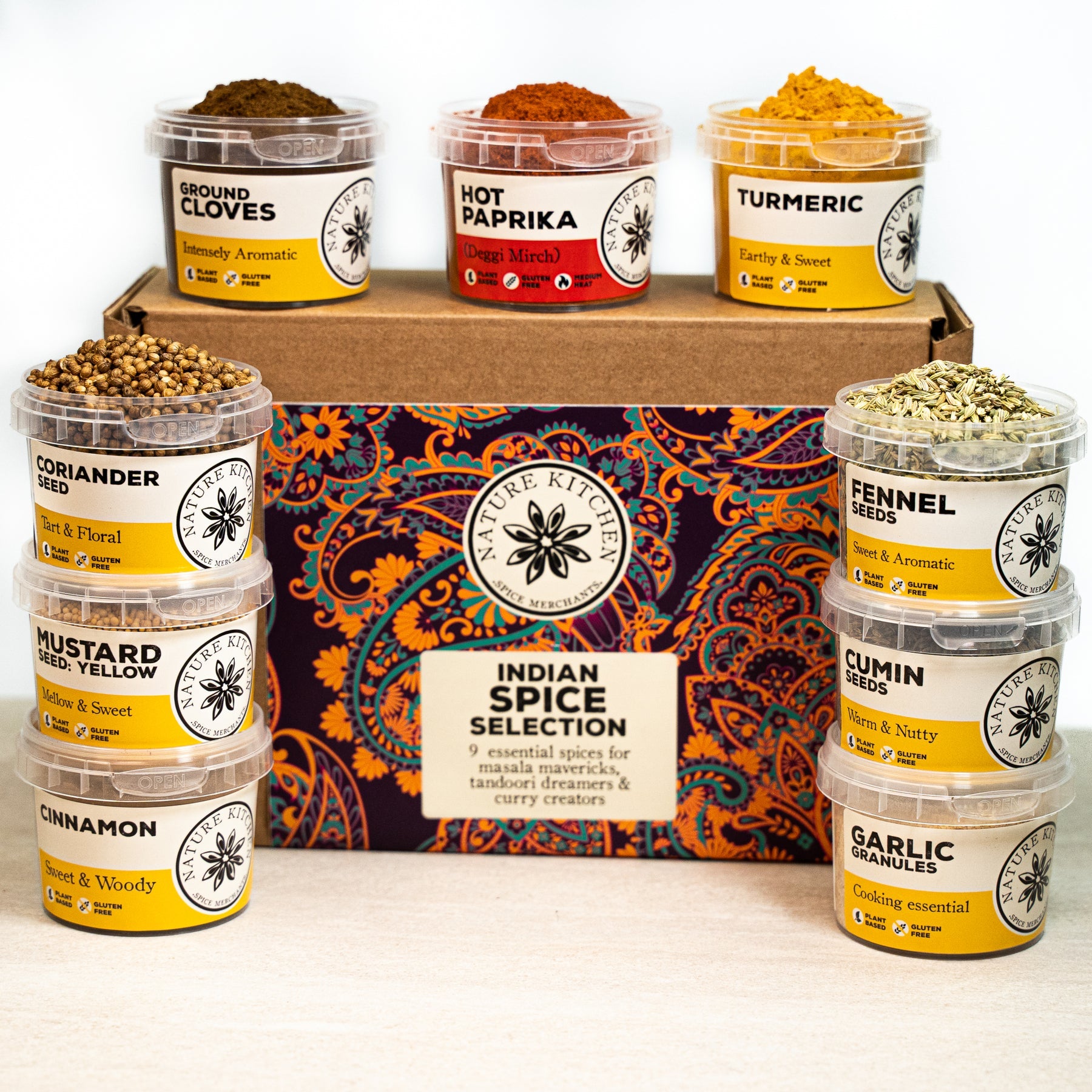 CRISTA Authentically Asian Seasonings Gift Box | Ginger Powder x 1 | Umami  Furikake Seasoning x
