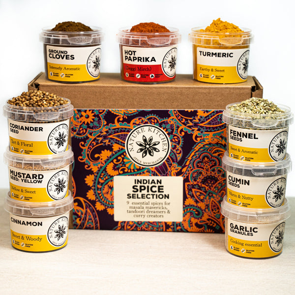 Indian Cooking Spices Gift Box | Spice Hampers | Gift Sets