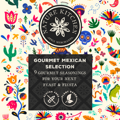 Gourmet Mexican Gift Box, Spice Selection Seasonings Blends Marinades